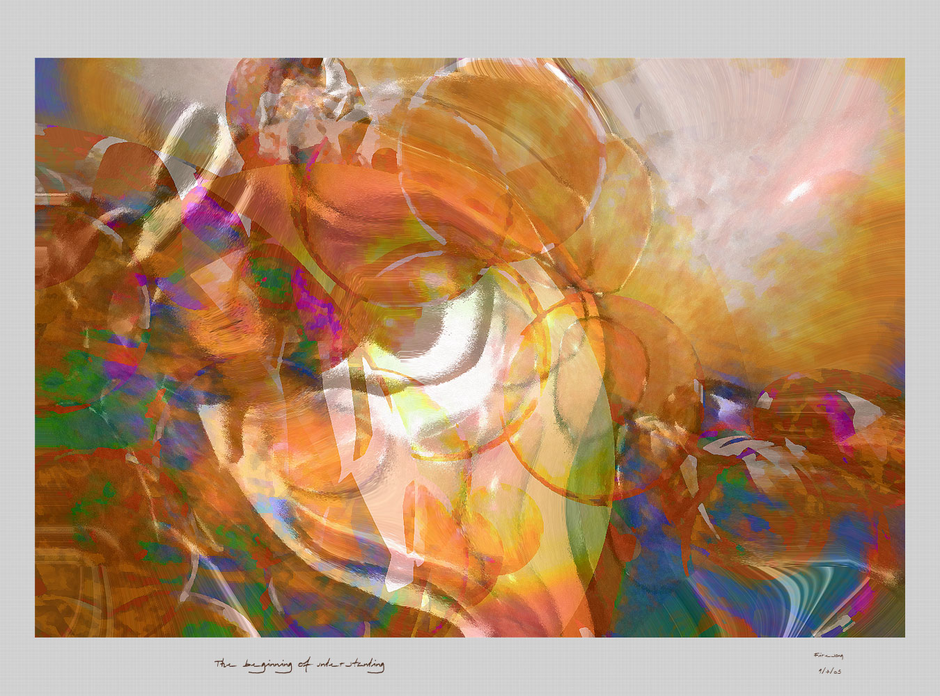 'the beginning of understanding'
