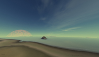 Moonrise over Quiet Shores