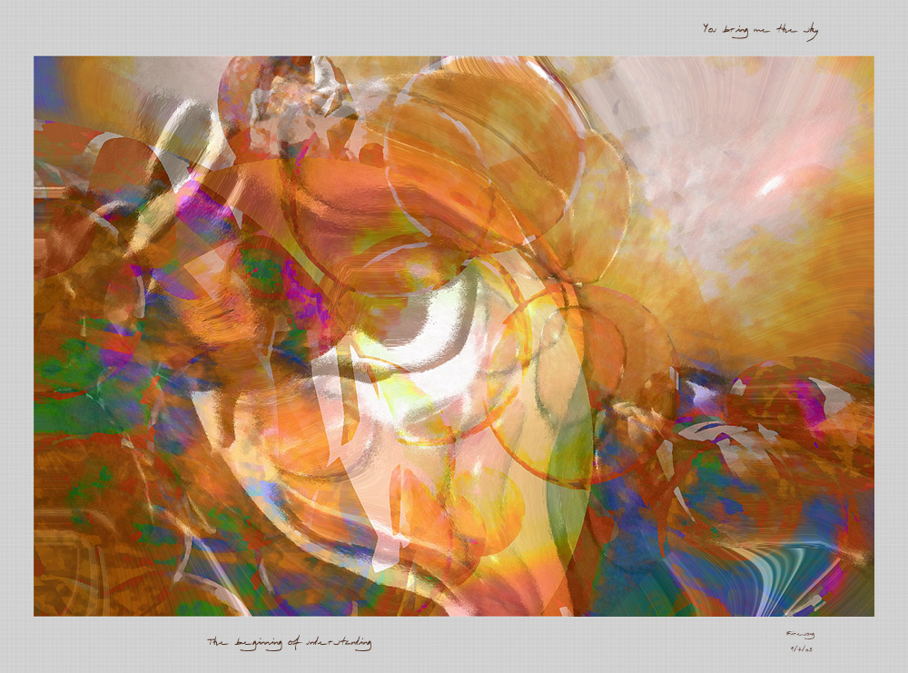 'the beginning of understanding'